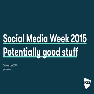 SMWLDN15 - Potentially good stuff
