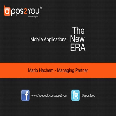 Apps 2 You presentation 