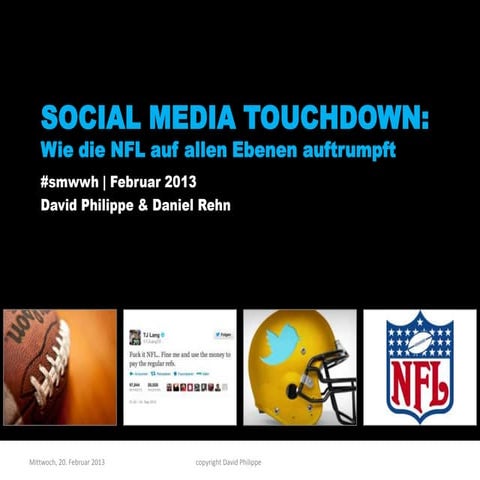 #SMWHH – Social Media Touchdown: Wie die NFL auf allen Ebenen auftrumpft