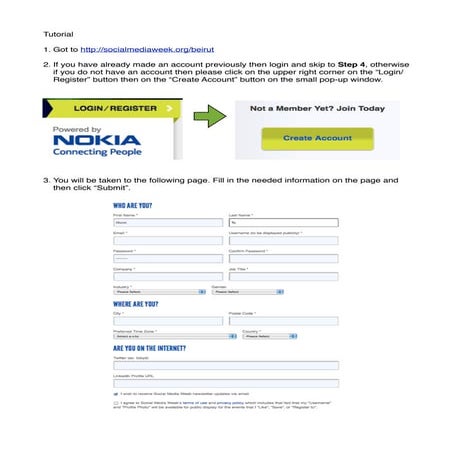 Smw registration tutorial