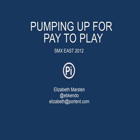 SMX East 2012 - Google Shopping/PLAs and Bing RAIS