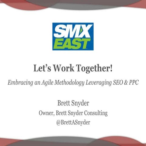 Let's Work Together (SEO & PPC)