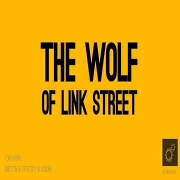 The Wolf of Link Street - SMX Israel 2014