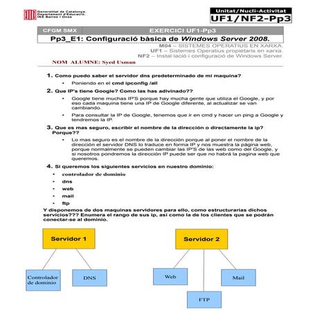 Configuraracion basica de windows server 2008