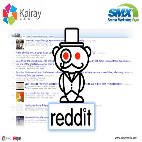 Succeeding with Reddit