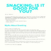 Why Is Snacking Good For You? : Are Pickles Good for You? 7 Effects of ...