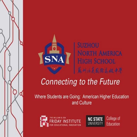 SNA Where Are Your Students Going 2016