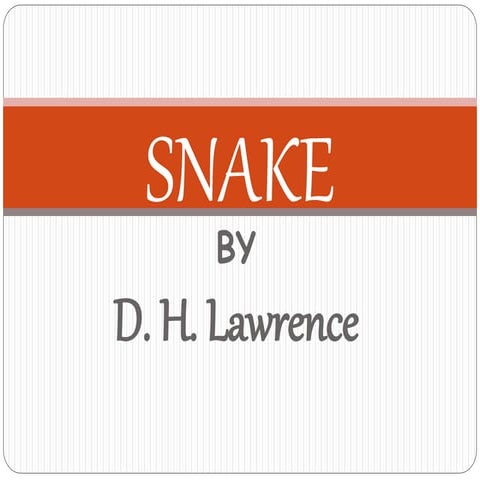 Snake CLASS 10