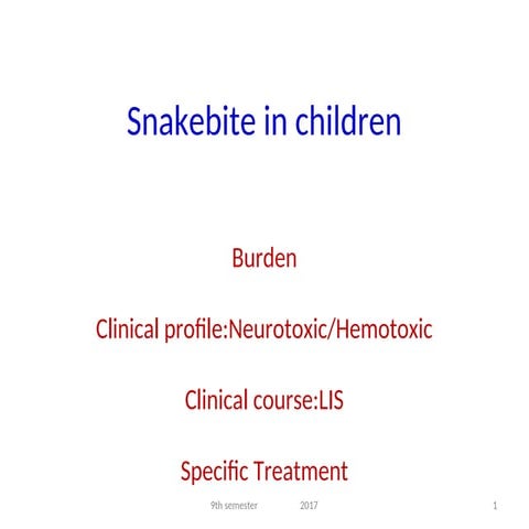 Snake Bite.ppt djsnshjdbdjdjjdjdjdjdjdjdjdjb