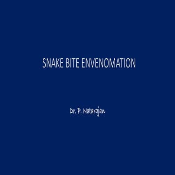 snake bite.pptx powr point presentation for ug/pg pediatric teaching