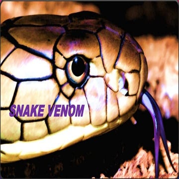 Snake venom (pharmacology)