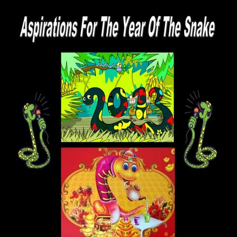 Aspirations For The Year Of The Snake