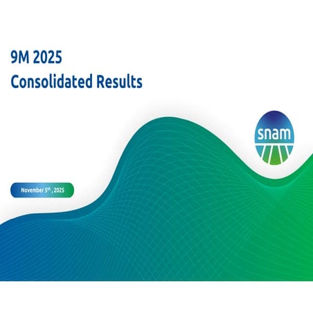 9M 2025 Consolidated Results - Conference Call