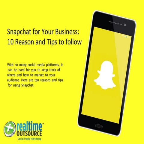 Snapchat for your Business