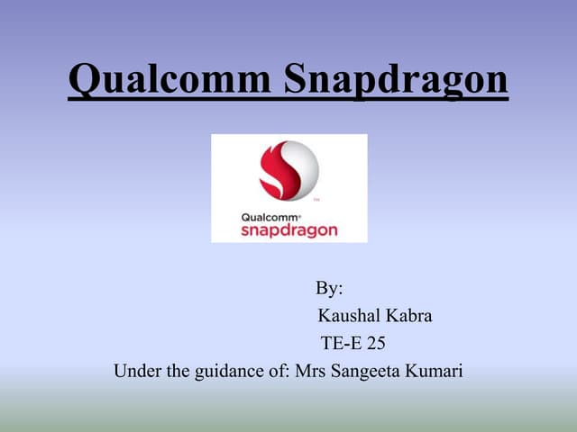 Snapdragon