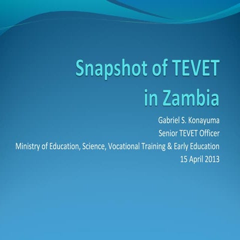 Snapshot of tevet in zambia