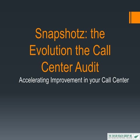 Snapshotz Assessments &amp; Audits