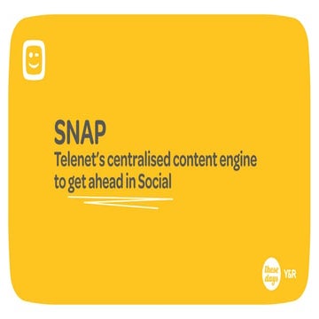 Telenet's centralised content platform