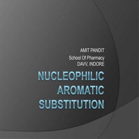 Aromatic Substitution Reaction
