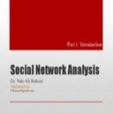 Social Network Analysis (Part 1)