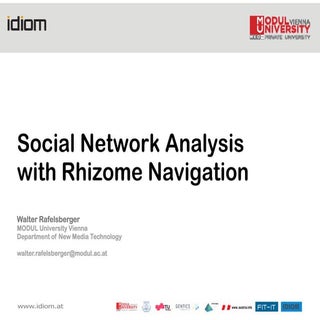 Social Network Analysis with Rhizom...