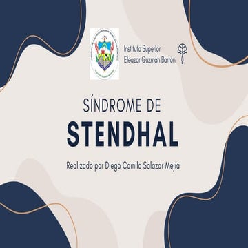 Síndrome de Stendhal "enfermedad" rara que afecta a la percepción de un ...