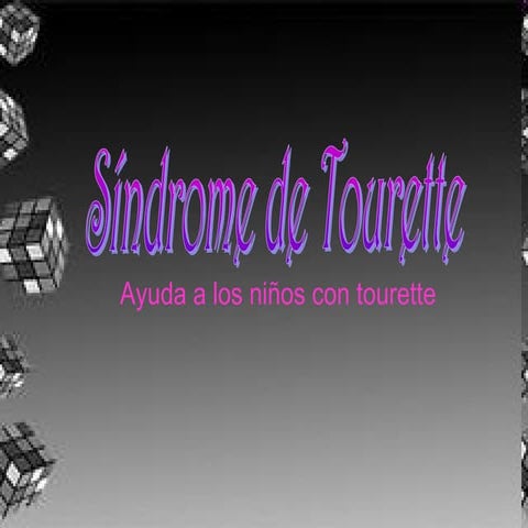 Síndrome de tourette