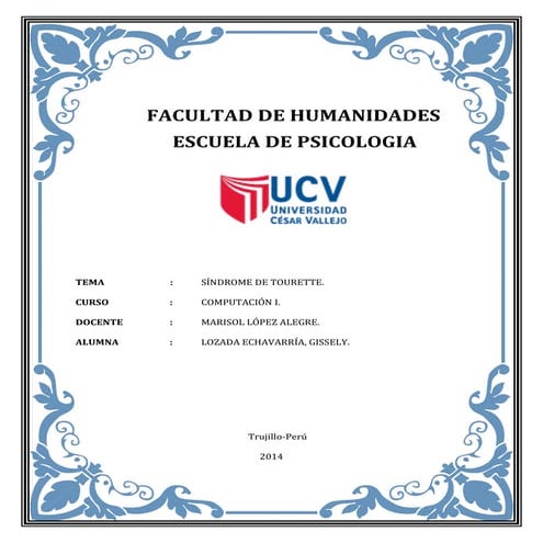 SlideShare - Proyecto Síndrome de tourette