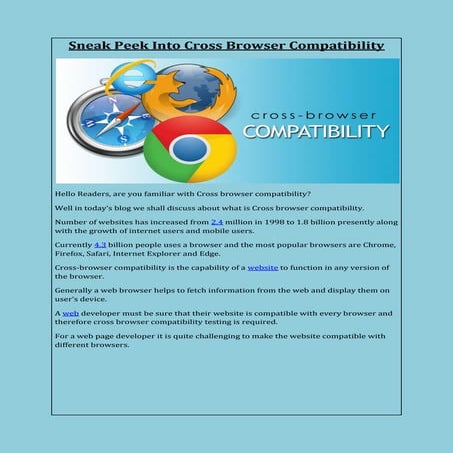 cross-browser compatibility