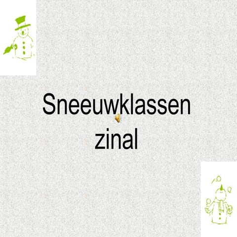 Sneeuwklassen Zinal