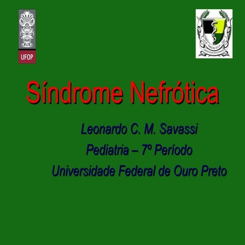 Síndrome nefrotica
