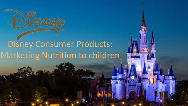 Disney Harvard  Case Study