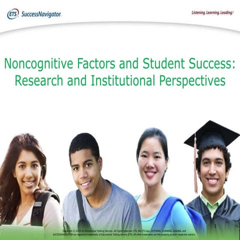 Non-Cognitive Factors as Predictors of Student Success