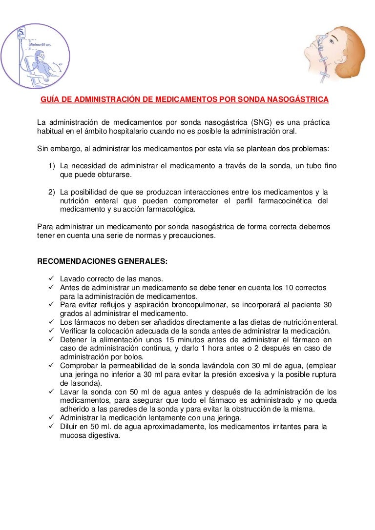 Cuanto Tarda Una Capsula En Disolverse En El Estomago Medicamentos por Sonda Nasogástrica