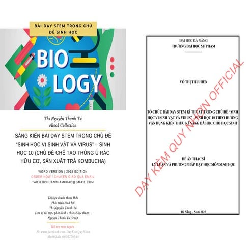 SÁNG KIẾN BÀI DẠY STEM TRONG CHỦ ĐỀ “SINH HỌC VI SINH VẬT VÀ VIRUS” – SINH HỌC 10 (CHỦ ĐỀ CHẾ TẠO THÙNG Ủ RÁC HỮU CƠ, SẢN XUẤT TRÀ KOMBUCHA).pdf