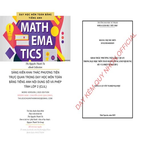 SÁNG KIẾN KHAI THÁC PHƯƠNG TIỆN TRỰC QUAN TRONG DẠY HỌC MÔN TOÁN BẰNG TIẾNG ANH NỘI DUNG SỐ VÀ PHÉP TÍNH LỚP 2 (CLIL).pdf