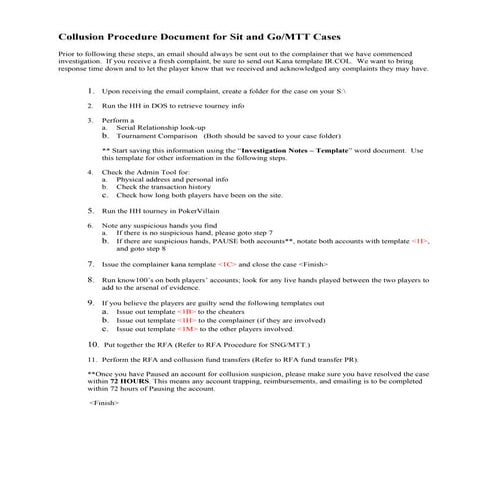 Investigation notes template | RTF