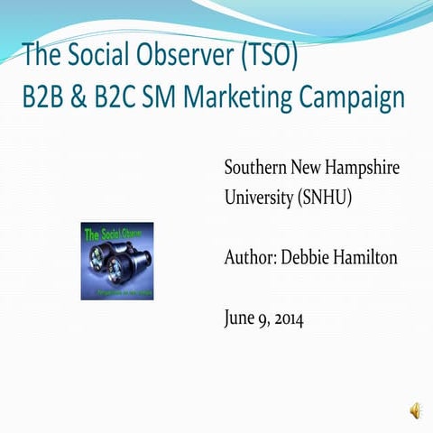 Social Media Marketing Campaign Strategy for B2B & B2C