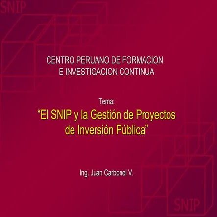 Evaluacion ex post presentacion | PPT