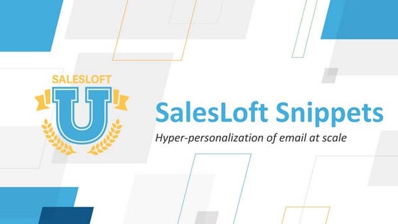 Increasing sales efficiency with SalesLoft Automation Rules | PDF