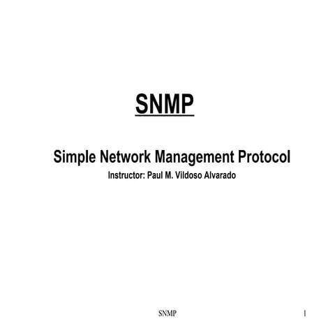 Snmp