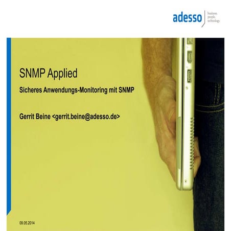 Sicheres Anwendungs-Monitoring mit SNMP