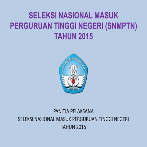 SNMPTN 2015