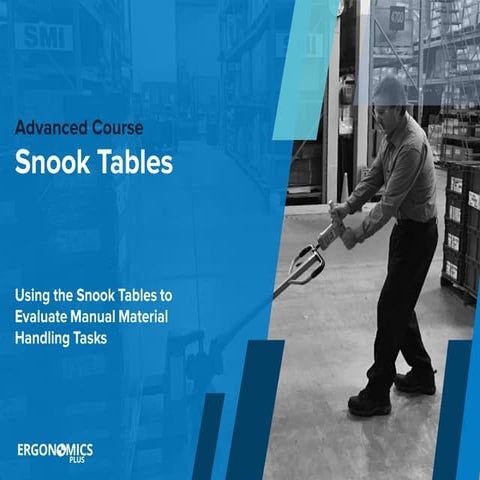 Snook Tables Course