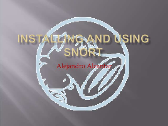 Snort ppt