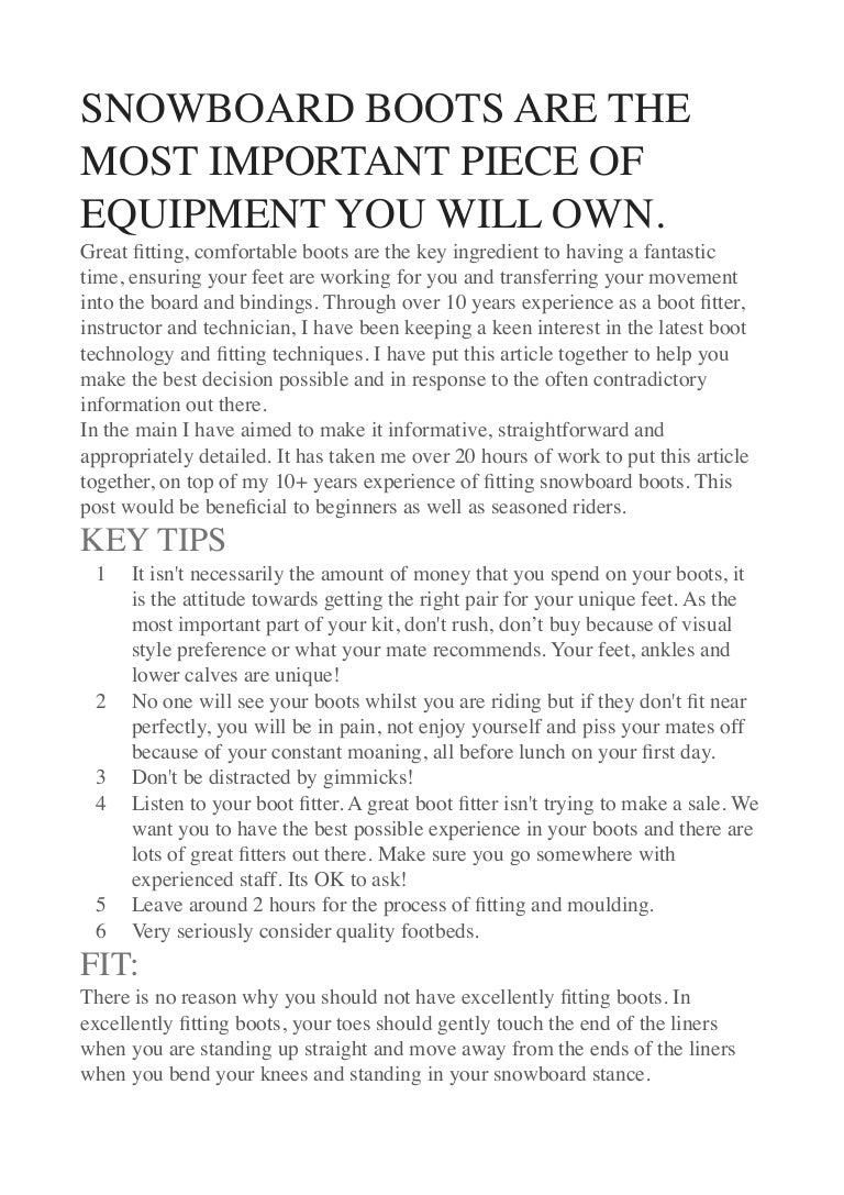 snowboard boot fitting near me