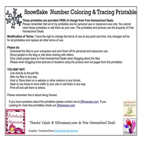 number coloring tracing | PDF