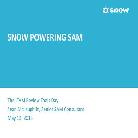 Snow Software New York Tools Day