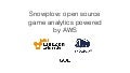 Snowplow: open source game analytics powered by AWS