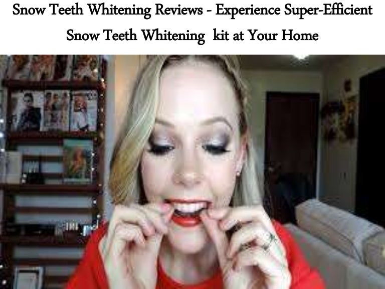 Snow Teeth Whitening Reviews Experience SuperEfficient Snow Teeth